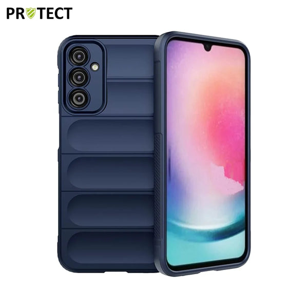 IX008 PROTECT Schutzh¨¹lle f¨¹r Samsung Galaxy A24 4G A245 Saphir