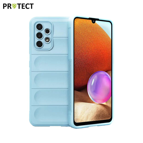IX008 PROTECT Schutzh¨¹lle f¨¹r Samsung Galaxy A32 5G A326 Hellblau