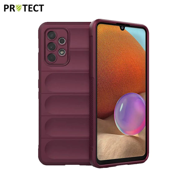 IX008 PROTECT Schutzh¨¹lle f¨¹r Samsung Galaxy A32 5G A326 Pflaume
