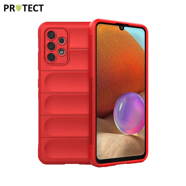 IX008 PROTECT Schutzh¨¹lle f¨¹r Samsung Galaxy A32 5G A326 Rot