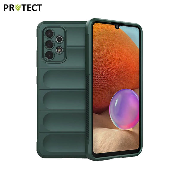 IX008 PROTECT Schutzh¨¹lle f¨¹r Samsung Galaxy A32 5G A326, Dunkelgr¨¹n