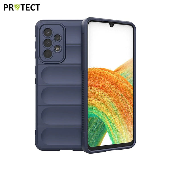Funda protectora IX008 PROTECT para Samsung Galaxy A33 5G A336 Zafiro