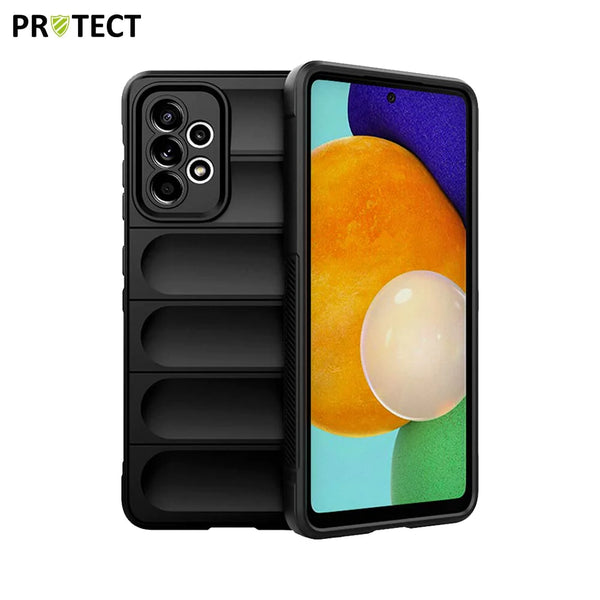 IX008 PROTECT Schutzh¨¹lle f¨¹r Samsung Galaxy A52 5G A526 & A52 4G A525 Schwarz
