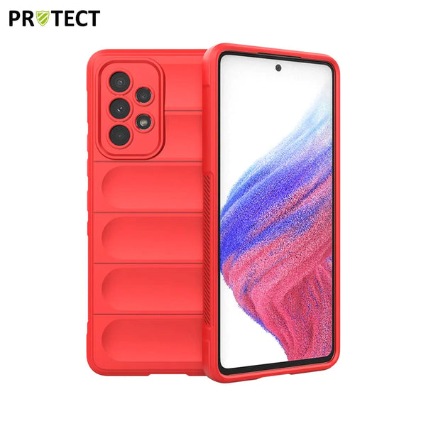 IX008 PROTECT Schutzh¨¹lle f¨¹r Samsung Galaxy A53 5G A536 Rot