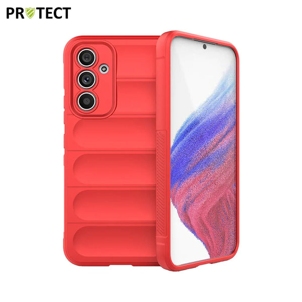 Funda protectora IX008 PROTECT para Samsung Galaxy A54 5G A546 Roja