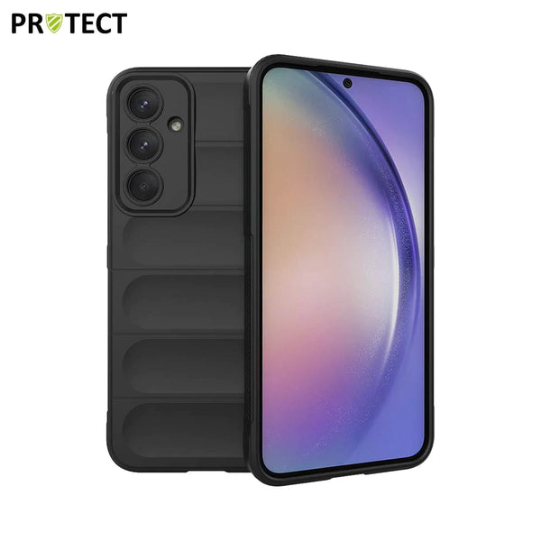 IX008 PROTECT Schutzh¨¹lle f¨¹r Samsung Galaxy A55 5G A556 Schwarz