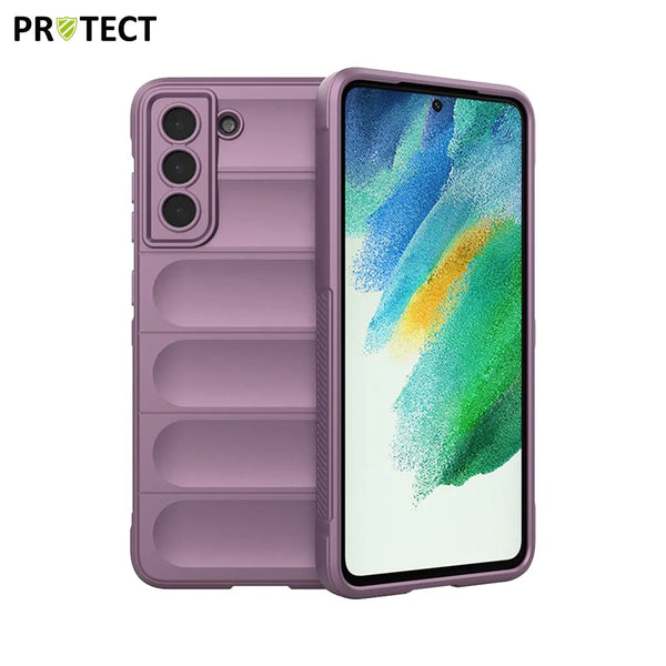 IX008 PROTECT Schutzh¨¹lle f¨¹r Samsung Galaxy S21 FE G990 Lavendel