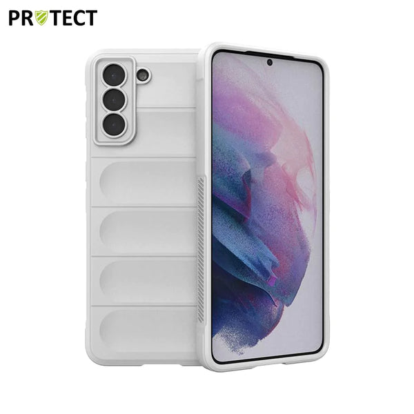 Funda protectora IX008 PROTECT para Samsung Galaxy S21 Plus 5G G996 Blanca