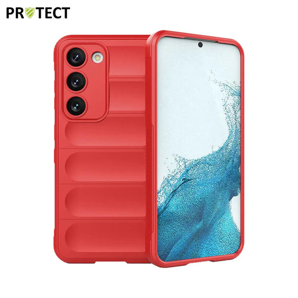 IX008 PROTECT Schutzh¨¹lle f¨¹r Samsung Galaxy S23 Plus 5G S916 Rot