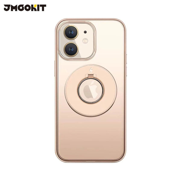 Coque de Protection King JMGOKIT pour Apple iPhone 12 MagSafe Or