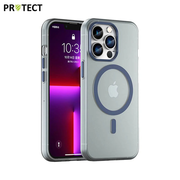 Coque de Protection MF-006 MagSafe PROTECT pour Apple iPhone 13 Pro Bleu Marine