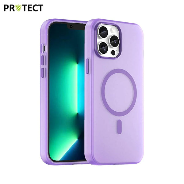 Coque de Protection MF-006 MagSafe PROTECT pour Apple iPhone 13 Pro Max Violet Fonc¨¦