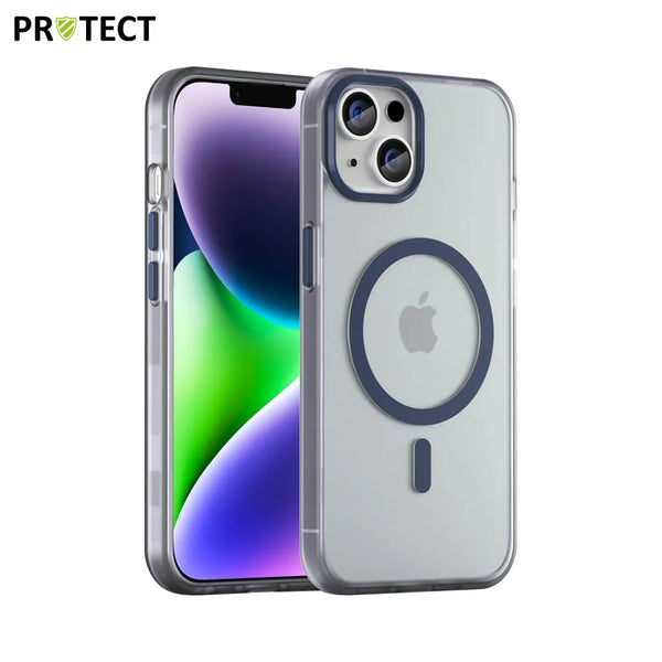 Coque de Protection MF-006 MagSafe PROTECT pour Apple iPhone 14 Plus Bleu Marine