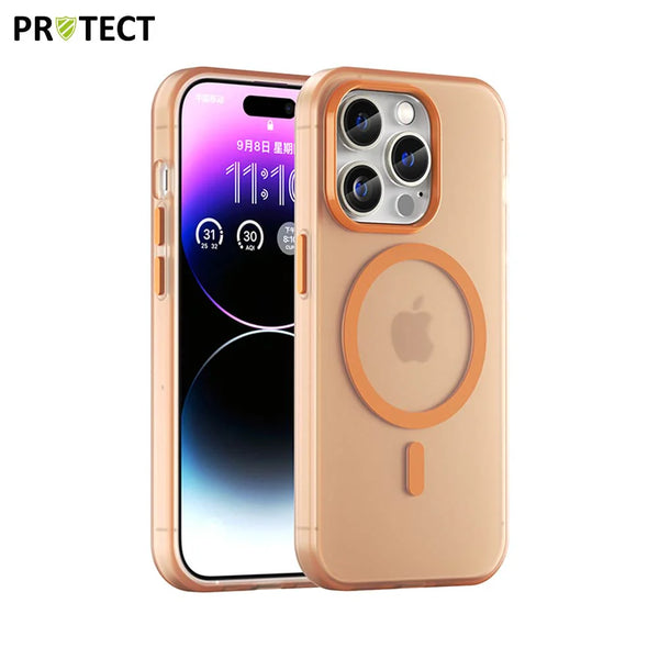 Coque de Protection MF-006 MagSafe PROTECT pour Apple iPhone 14 Pro Orange