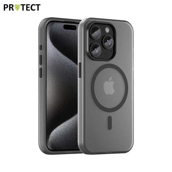 Coque de Protection MF-006 MagSafe PROTECT pour Apple iPhone 15 Pro Noir