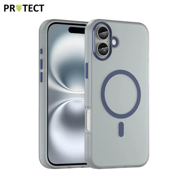 Coque de Protection MF-006 MagSafe PROTECT pour Apple iPhone 16 Plus Bleu Marine