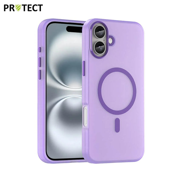 Coque de Protection MF-006 MagSafe PROTECT pour Apple iPhone 16 Plus Violet Fonc¨¦
