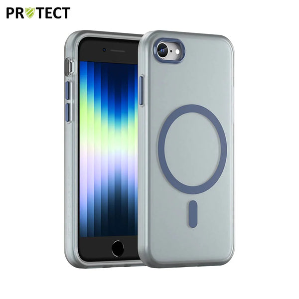 Coque de Protection MF-006 MagSafe PROTECT pour Apple iPhone 7, 8, SE 2 & SE 3 Bleu Marine
