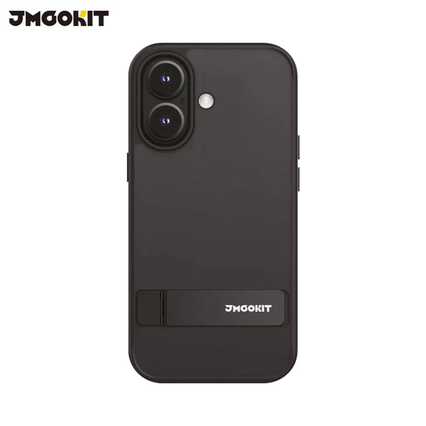 Coque de Protection Metal Bracket JMGOKIT pour Apple iPhone 16 Plus Noir