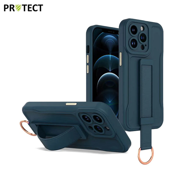 Coque de Protection QC-002 PROTECT pour Apple iPhone 12 Pro Bleu