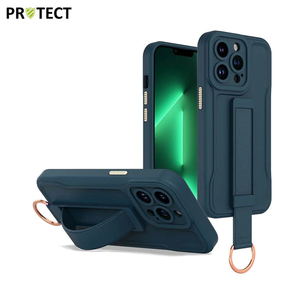 Coque de Protection QC-002 PROTECT pour Apple iPhone 13 Pro Max Bleu