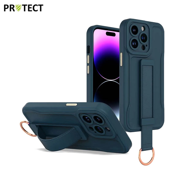 Coque de Protection QC-002 PROTECT pour Apple iPhone 14 Pro Max Bleu