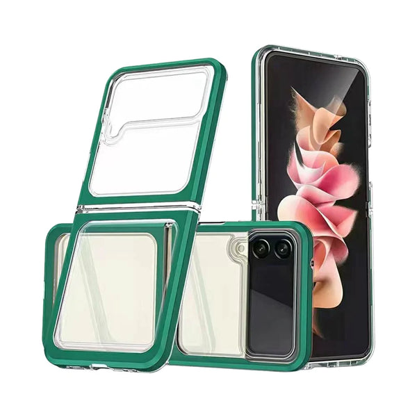 Samsung Galaxy Z Flip 3 5G F711 Z-FL1 Gr¨¹ne Schutzh¨¹lle
