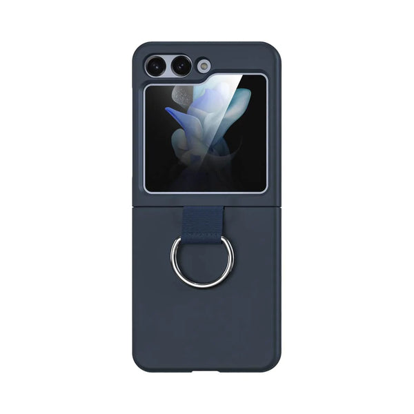 Samsung Galaxy Z Flip 5 5G F731 Z-FL2 Schutzh¨¹lle mit blauem Ring