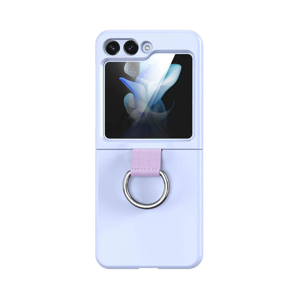 Samsung Galaxy Z Flip 5 5G F731 Z-FL2 Schutzh¨¹lle mit Ring Lila