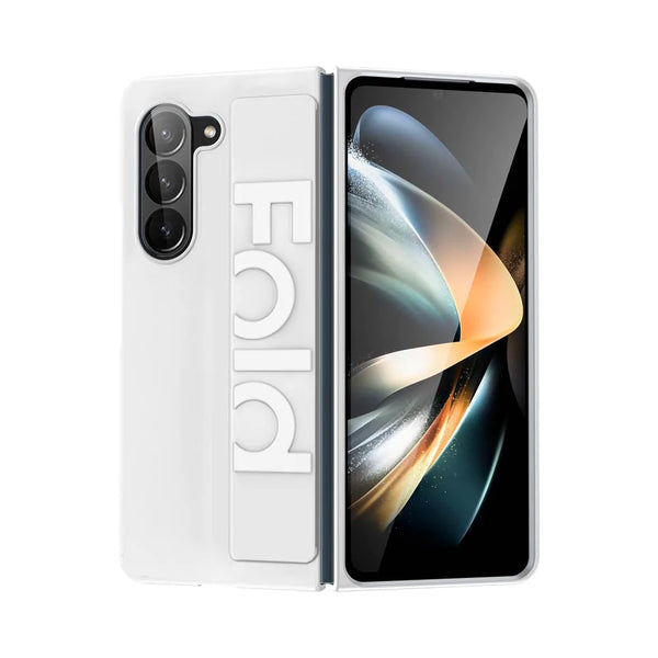 Samsung Galaxy Z Fold 5 5G F946 Z-FO2 Schutzh¨¹lle mit Trageband, Wei_