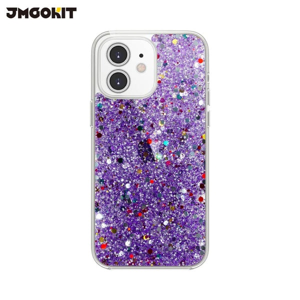 Coque de Protection Twinkle JMGOKIT pour Apple iPhone 12 Violet