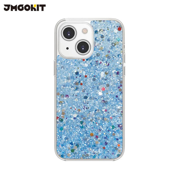 Coque de Protection Twinkle JMGOKIT pour Apple iPhone 15 Bleu