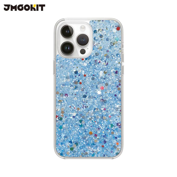 Coque de Protection Twinkle JMGOKIT pour Apple iPhone 16 Pro Max Bleu