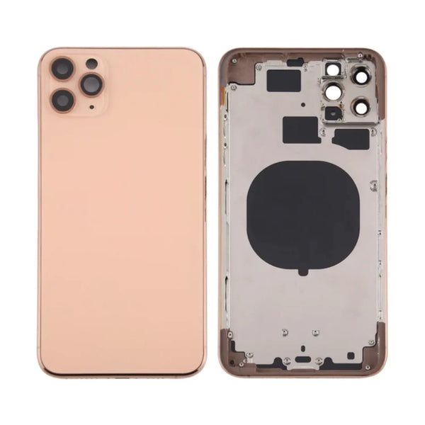 Apple iPhone 11 Pro Max Repair Case (Without Parts) Gold