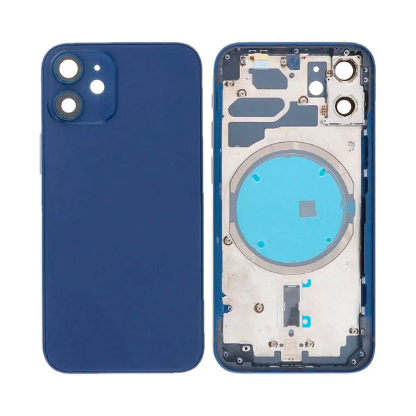 Coque de R¨¦paration Apple iPhone 12 Mini (Without Parts) Bleu