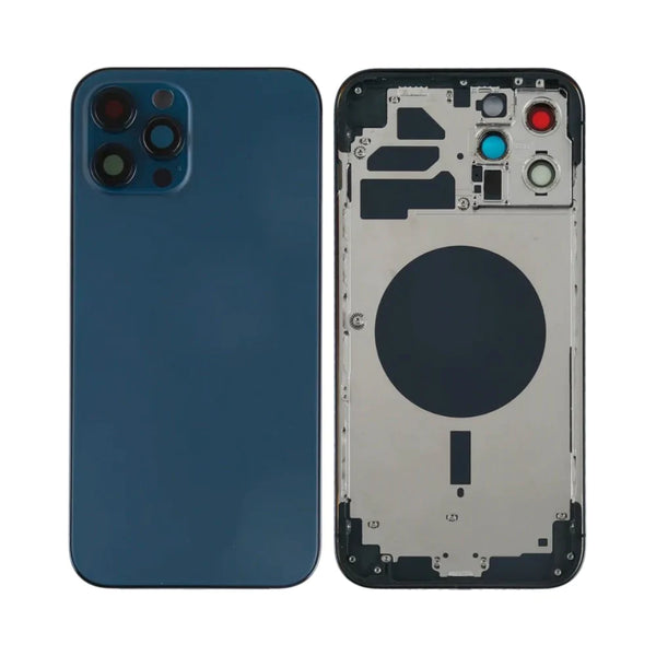Coque de R¨¦paration Apple iPhone 12 Pro Max (Without Parts) Bleu Pacifique
