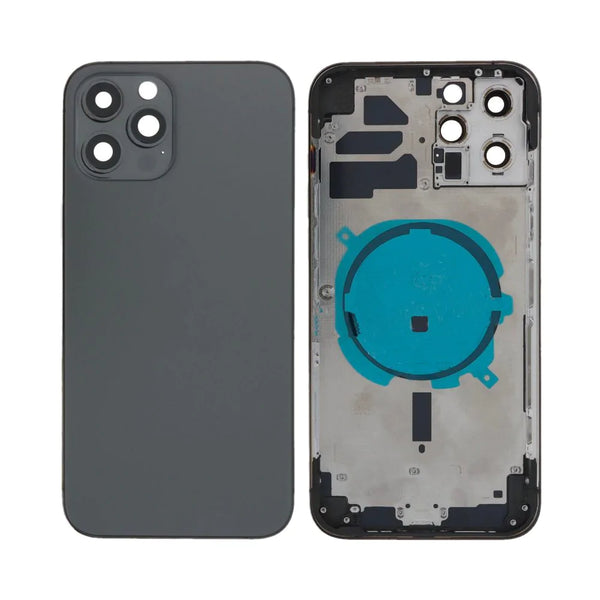 Coque de R¨¦paration Apple iPhone 12 Pro Max (Without Parts) Graphite