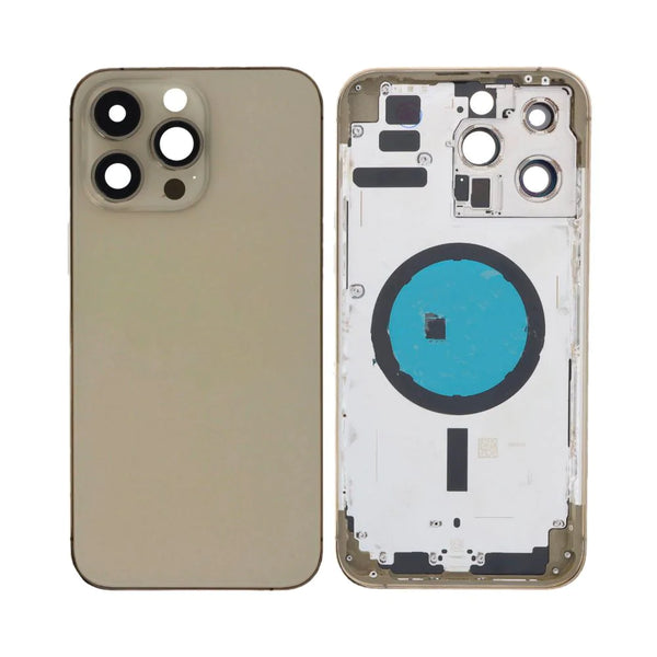 Coque de R¨¦paration Apple iPhone 14 Pro Max (Without Parts) Or