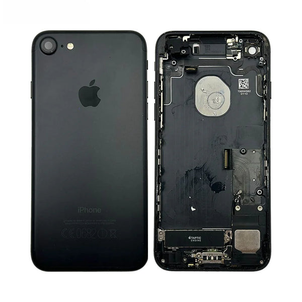 Funda original de reparaci¨®n completa para iPhone 7 de Apple (grado C), color negro azabache