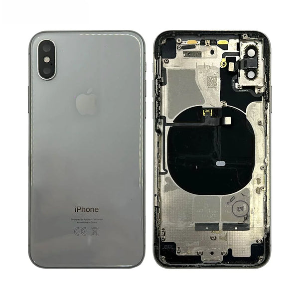 Funda original de reparaci¨®n completa para iPhone XS de Apple (grado A), color plata