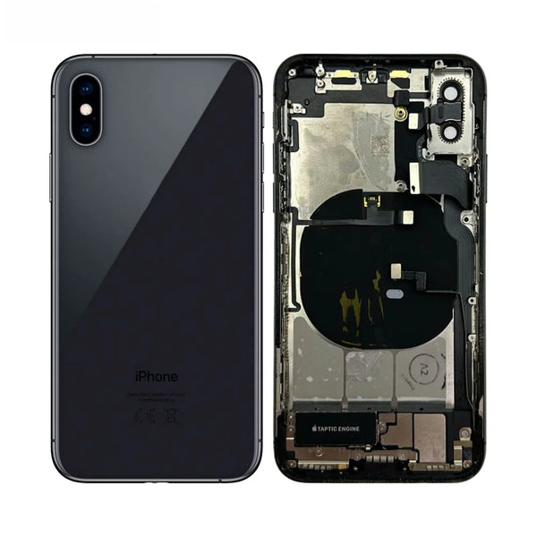 Coque de R¨¦paration Compl¨¨te Original Pulled Apple iPhone X (Grade C) Gris Sid¨¦ral