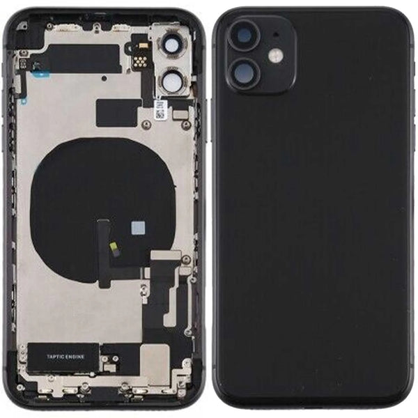 Premium Apple iPhone 11 Black Complete Repair Case