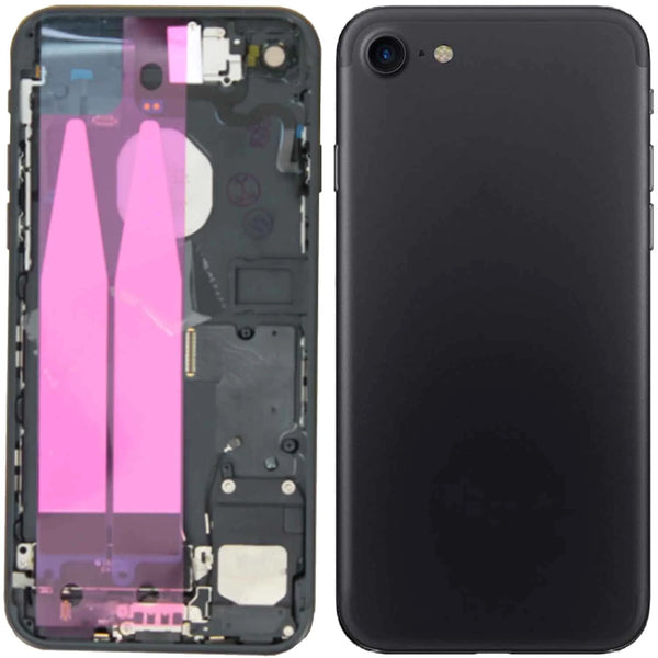 Premium Apple iPhone 7 Black Complete Repair Case