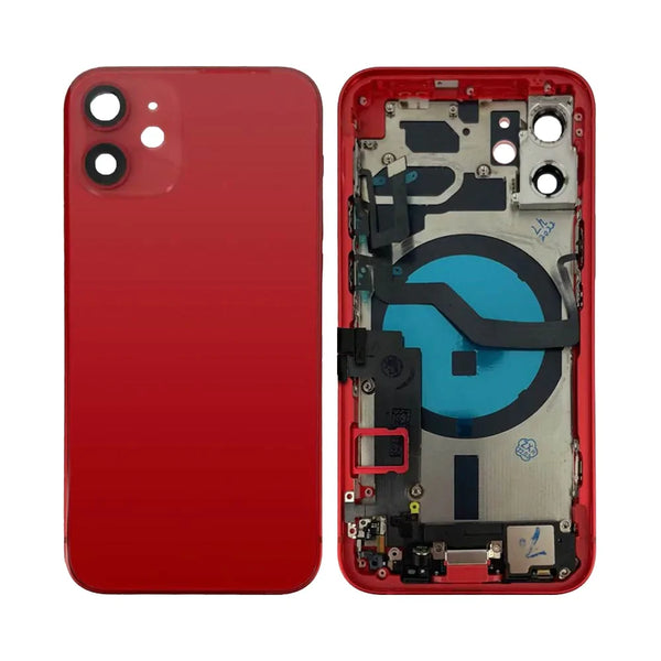 Reparaci¨®n completa de funda reacondicionada para Apple iPhone 12 Mini rojo