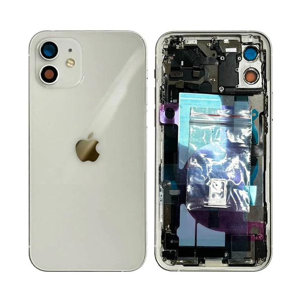 Funda de reparaci¨®n completa reacondicionada para Apple iPhone 12 (versi¨®n estadounidense) blanca