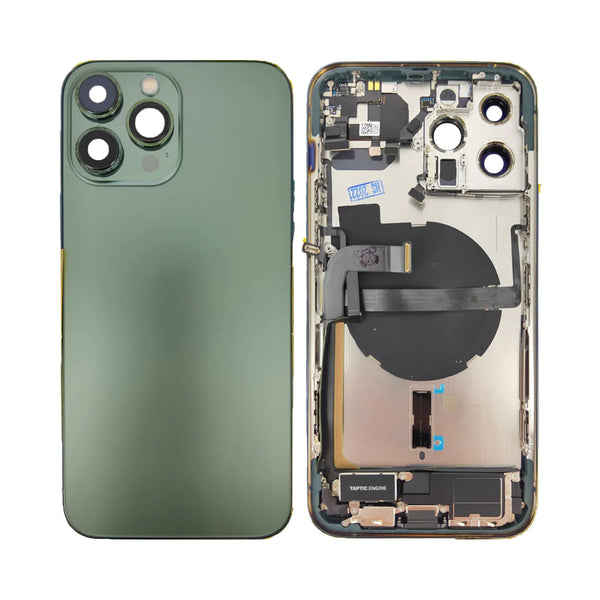 Reparaci¨®n completa de funda reacondicionada para Apple iPhone 13 Pro Max Verde Alpino