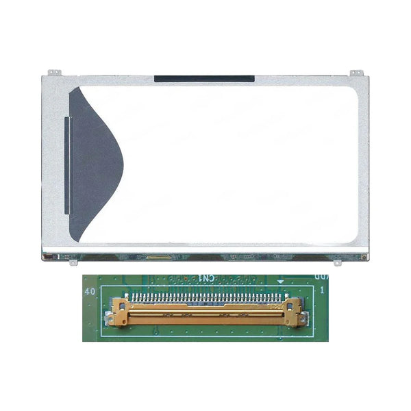 Laptop-Panel 15,6 Slim HD (1366 x 768) LCD 60 Hz 40-polig links, oben und unten montiert (LTN156AT19 LTN156AT18 N156BGE-L52 N156BGE-L62) matt, speziell f¨¹r Samsung