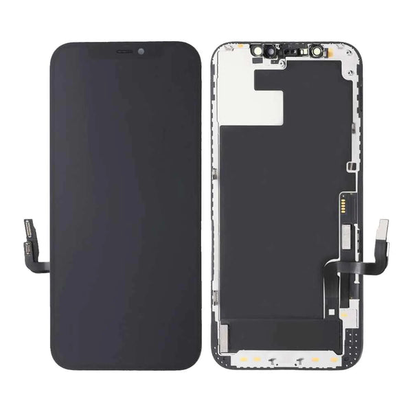 Pantalla t¨¢ctil Incell HD+ para iPhone 12 (IC extra¨ªble), color negro