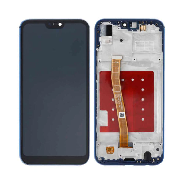 Tela sens¨ªvel ao toque OEM com moldura Huawei P20 Lite Azul