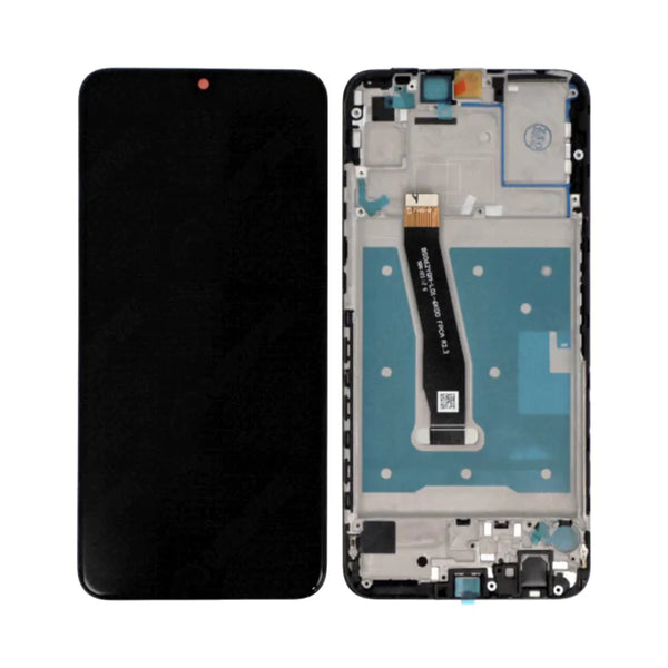 Original gezogener Touchscreen mit Rahmen Huawei P Smart 2020 Schwarz